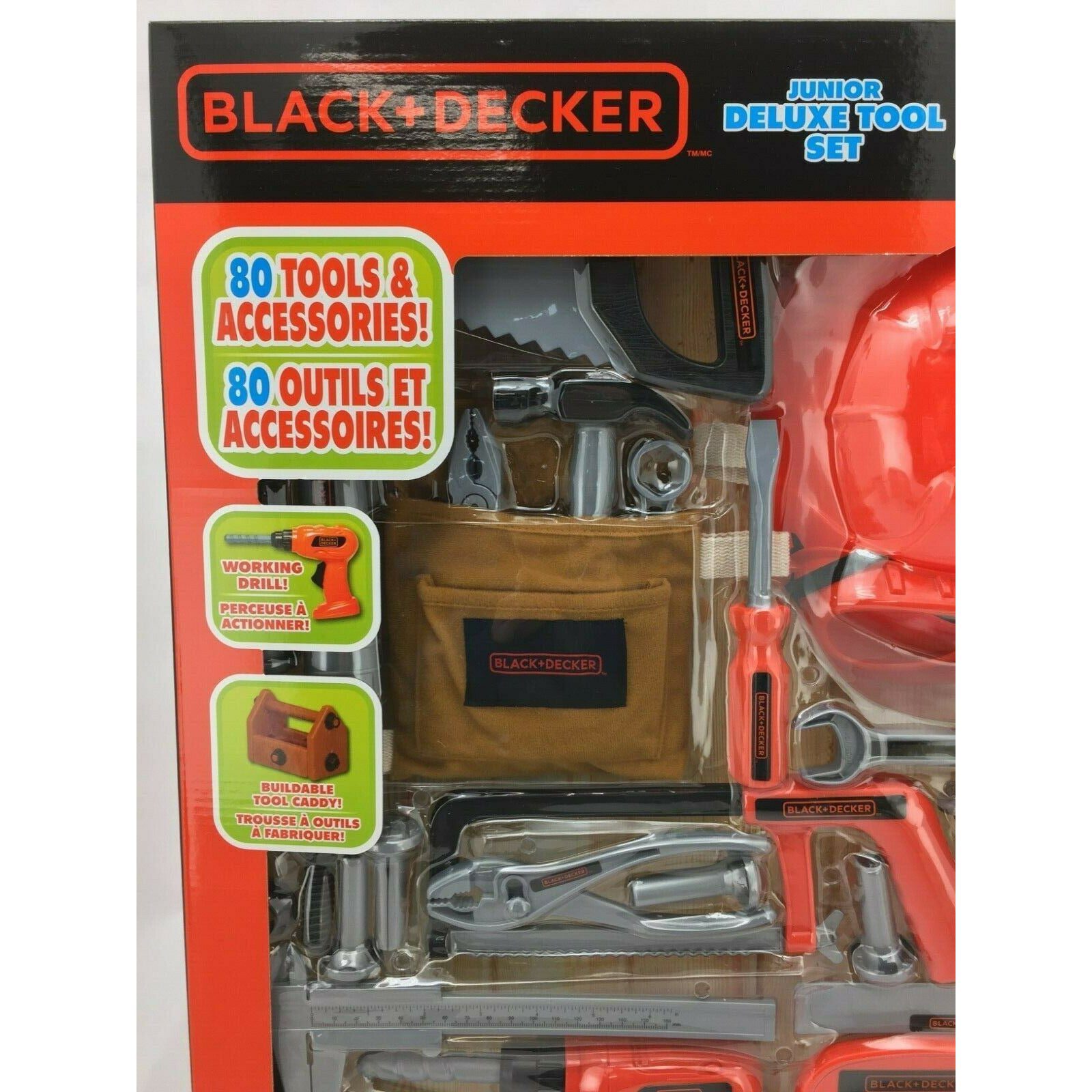 Black & Decker Jr. Deluxe Tool Set