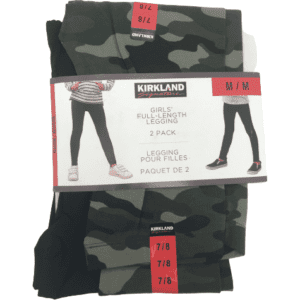 Calvin Klein Jeans Girl's Black 2 Pack of Leggings / Various Sizes