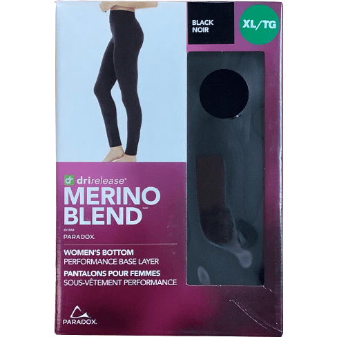 Find more Paradox Merino Wool Blend Bottom Base Layer Black Size