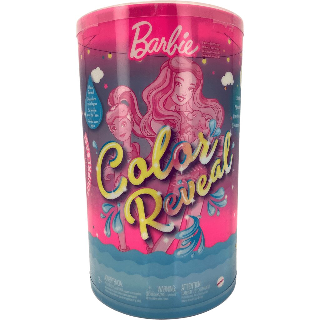 Barbie Colour Reveal Tub / Dolls and Accessories / Slumber Party Fun ...