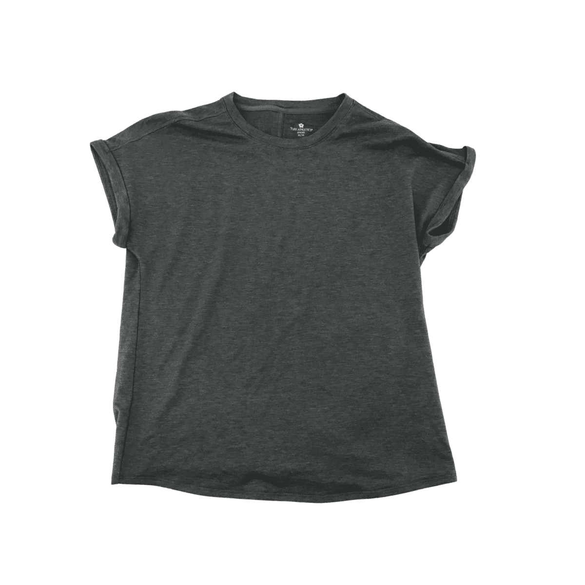 Tuff Athletics - Women's Activewear Athletic T-Shirt Top - M, Gray
