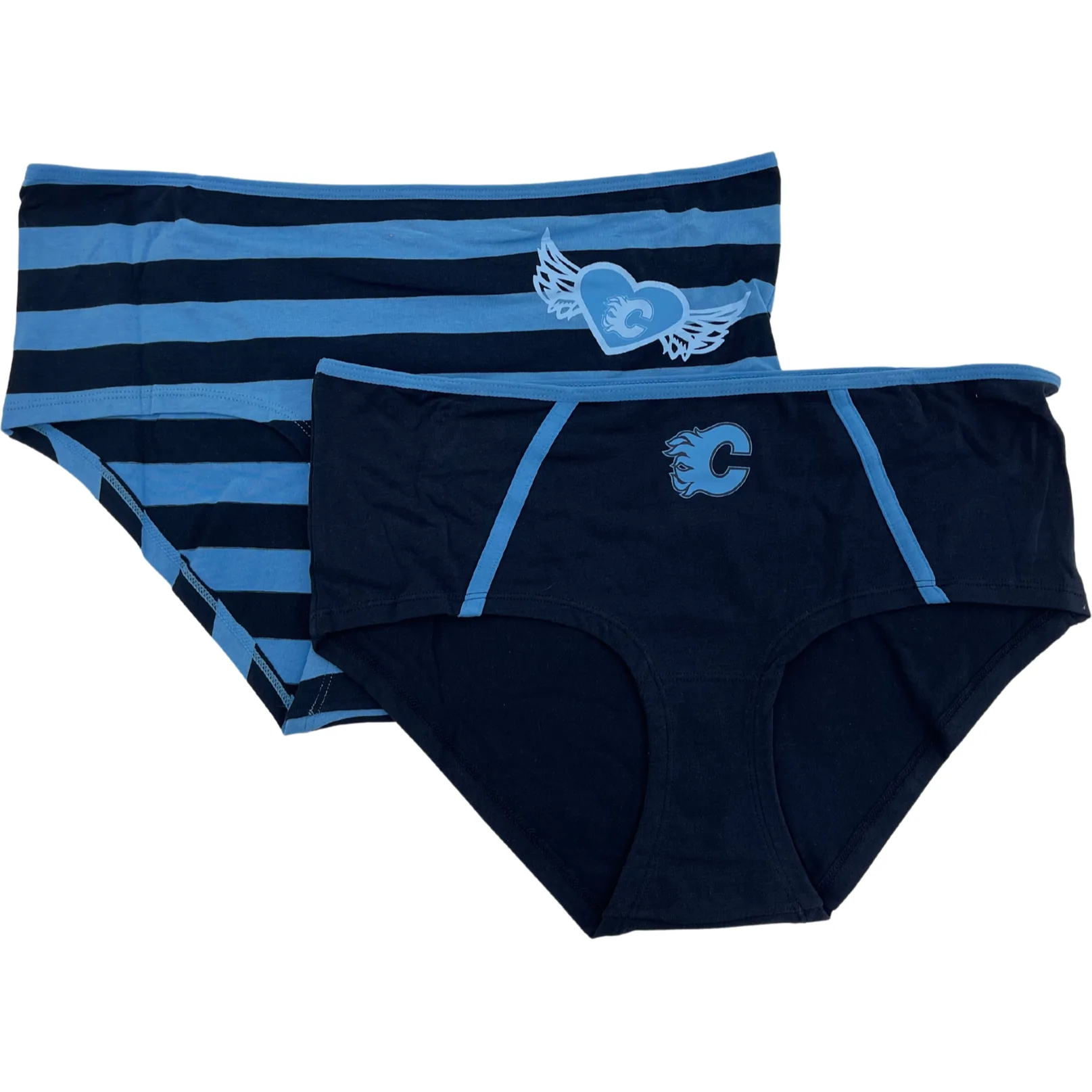 NHL Calgary Flames Women's 2 Pack of Boycut Underwear / 2 Toned Blue / Size  XLarge – CanadaWide Liquidations