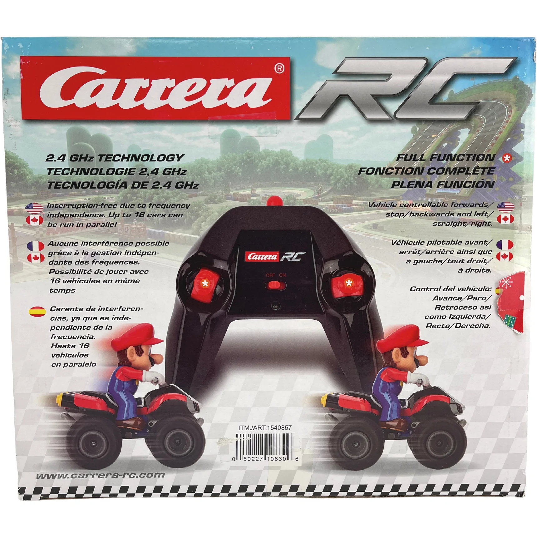 RC Batteries upgrades for Carrera RC Mario Kart (Quad) : r/rccars