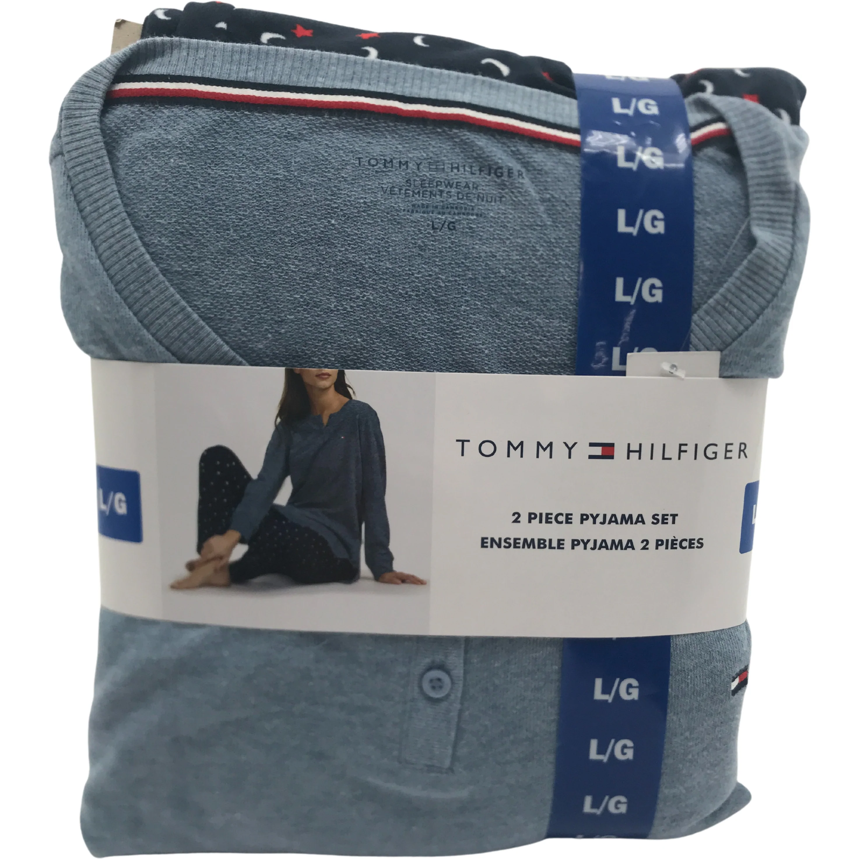 Tommy Hilfiger Women's Blue Pyjama Set / Various Sizes