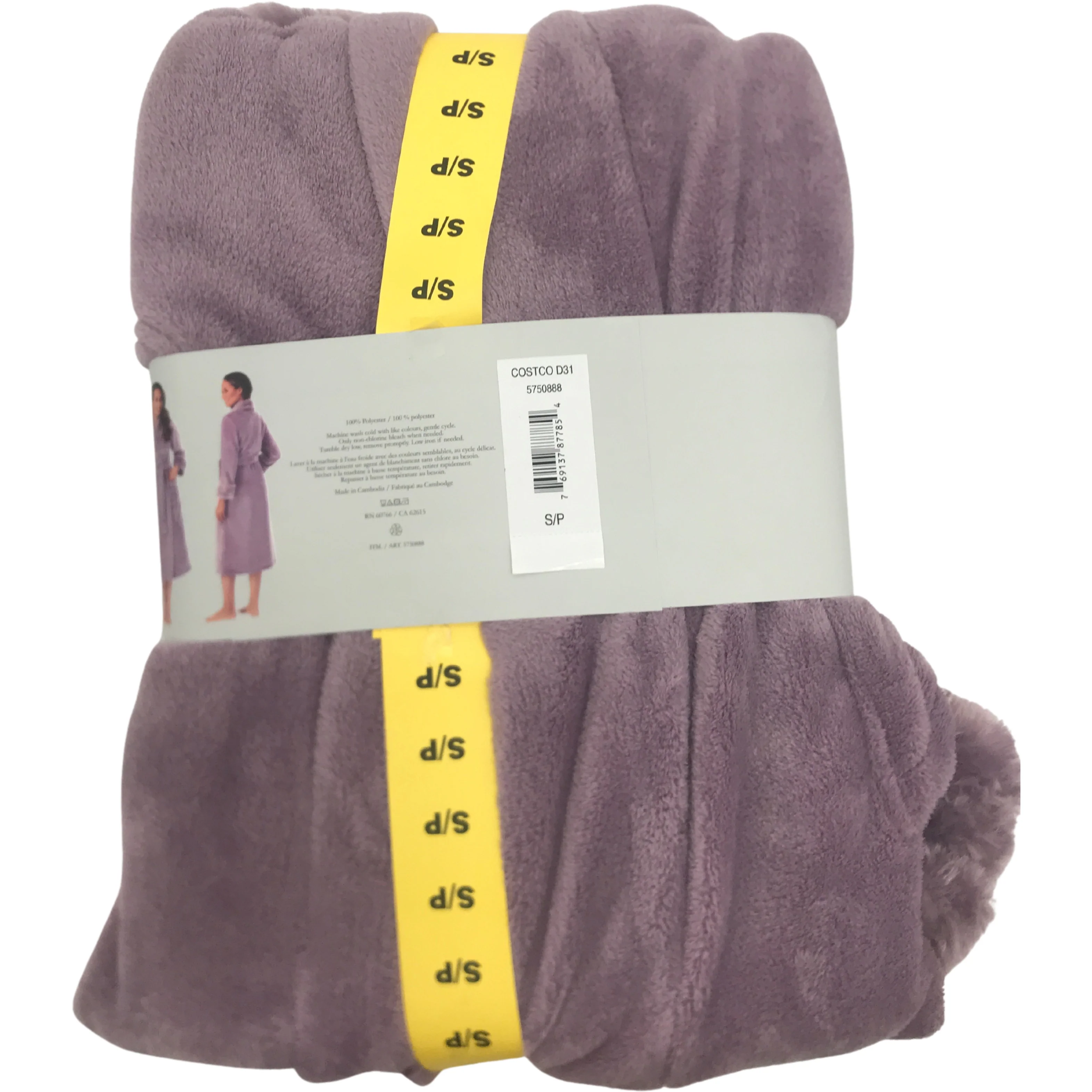 Carole Hochman Women's Plush Purple Bathrobe / Various Sizes – CanadaWide  Liquidations