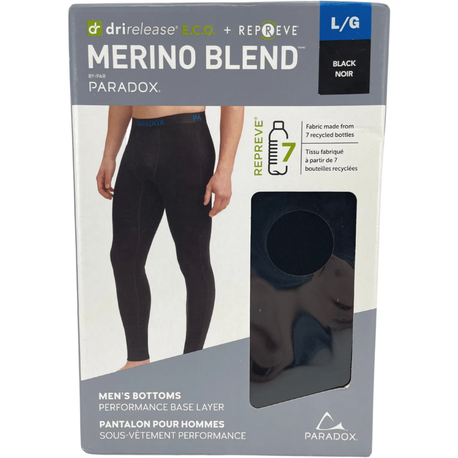 Paradox Men's Black Base Layer Pants / Various Sizes – CanadaWide  Liquidations