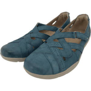 Earth Origins Women's Shoe / Leather / Blue / Size 8 **No Tags**