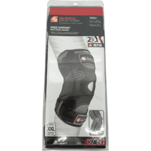 Shock Doctor Knee Brace / Knee Support with Dual Hinges / Size XXLarge