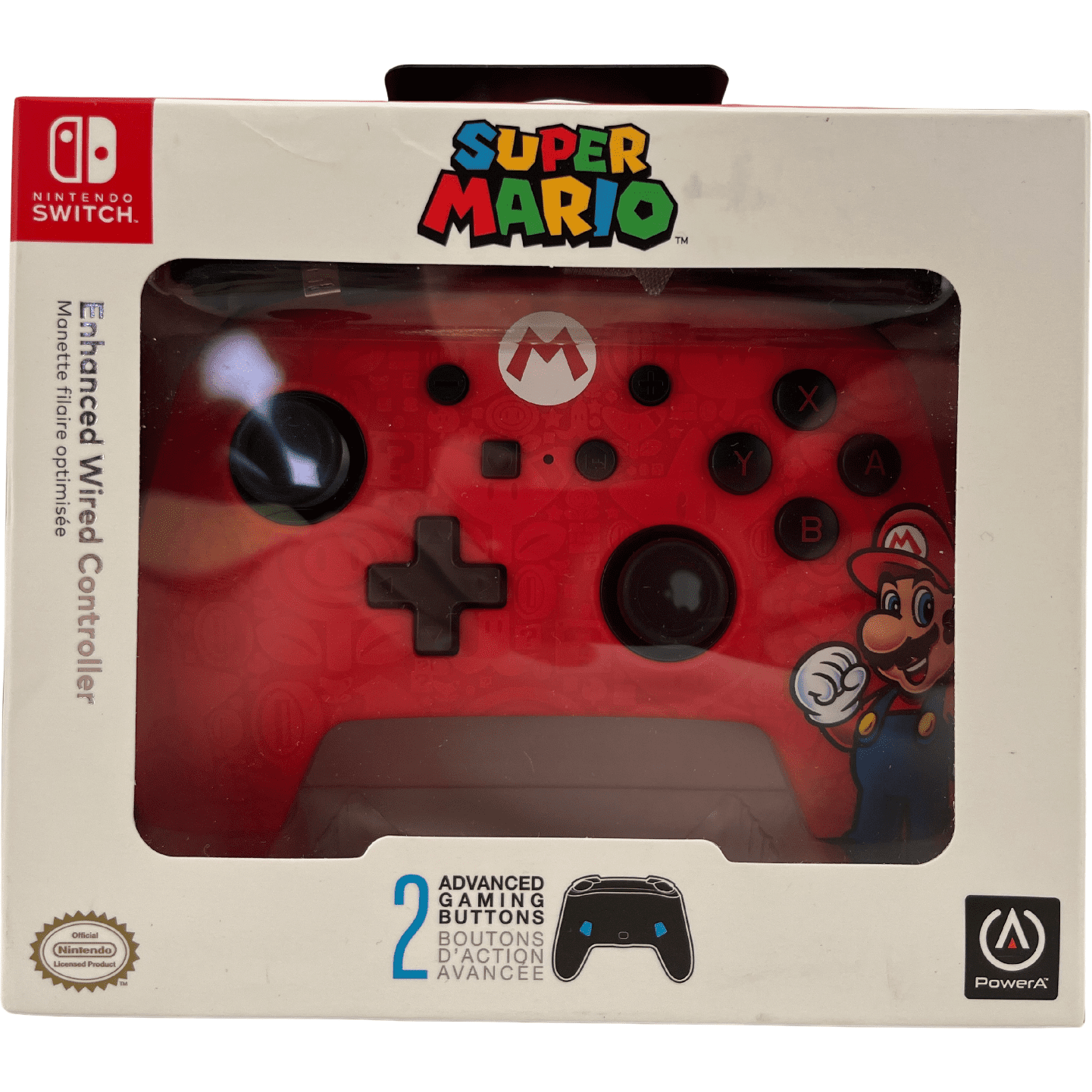 Nintendo Switch Super Mario Controller: Wired Controller – CanadaWide ...