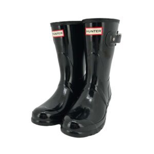 Hunter Wellington Women's Gloss Black Original Short Rain Boots
