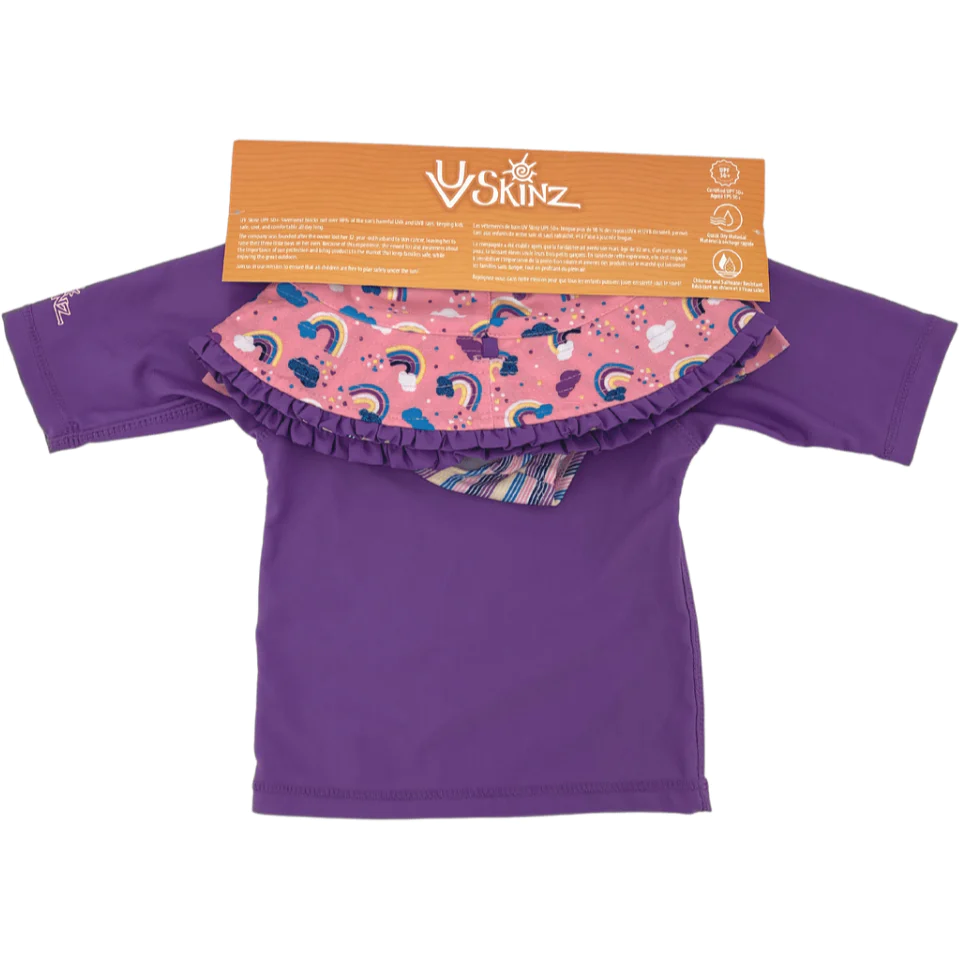 UV Skinz Girl's 3 Piece Swim Suit Set / Purple / Size 2 – CanadaWide  Liquidations