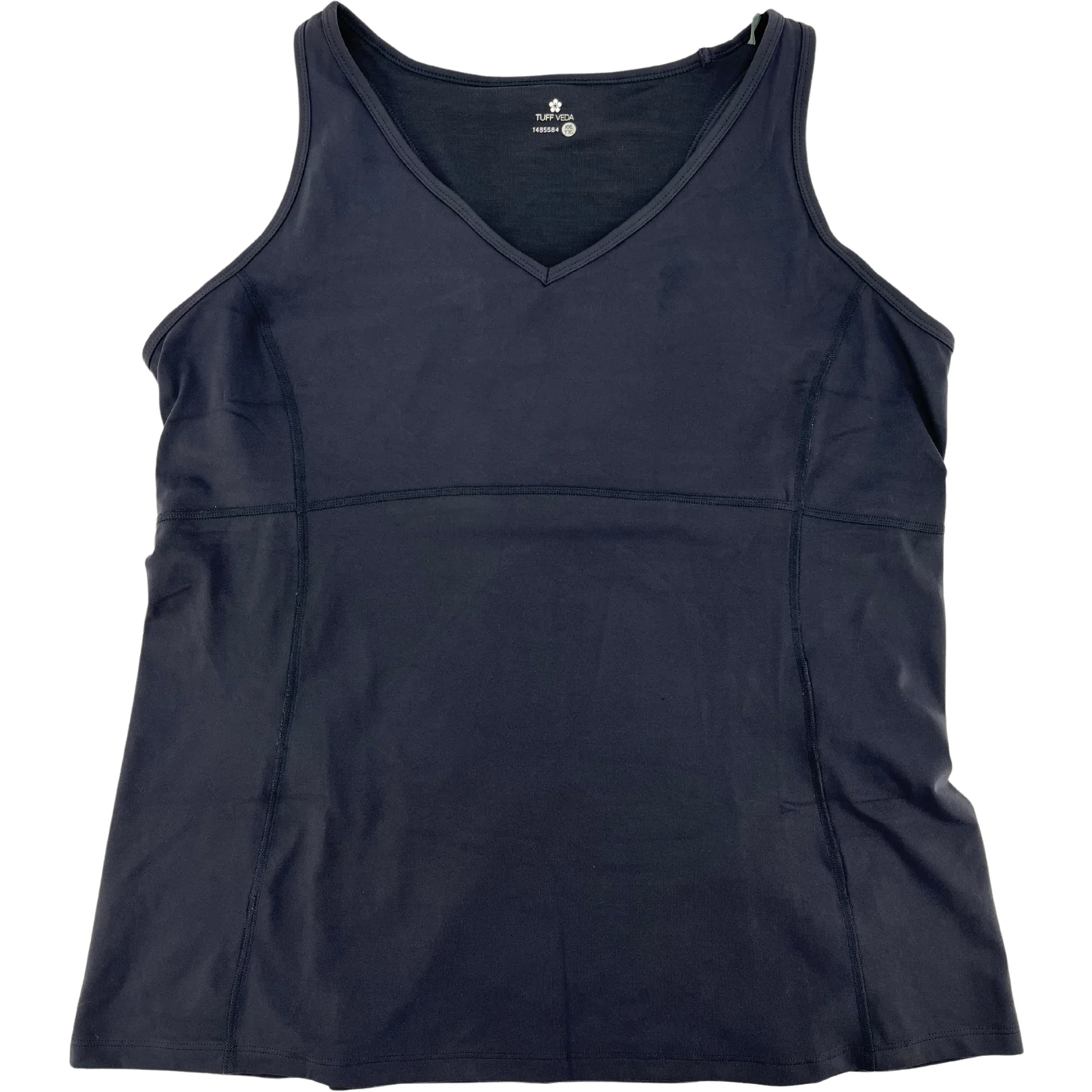 Womens Soft Fit Tank Tops No Boundaries Pull Over Stars & Navy Blue XL 
