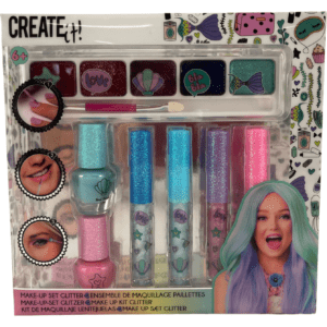 Create It Make Up Set / Girl's MakeUp Kit / Eye Shadow / Lip Gloss / Nail Polish