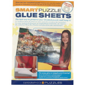 Eurographics Smart Puzzle Glue Sheets / 8 Sheets / Mess-Free