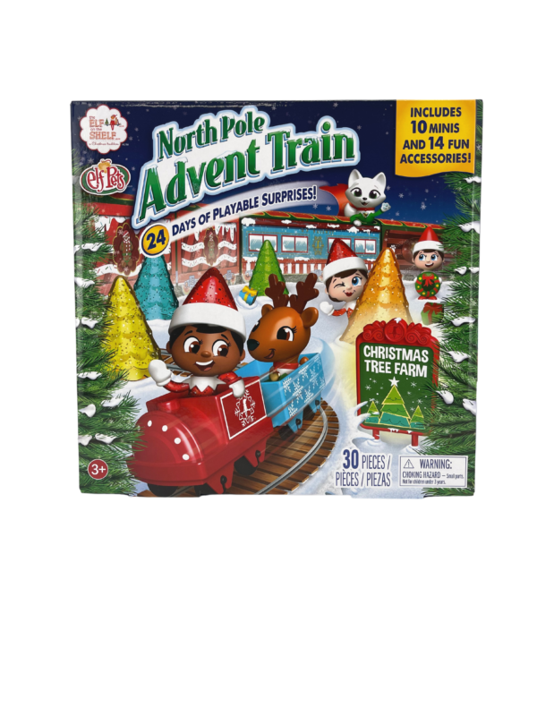 The Elf on the Shelf North Pole Advent Train CanadaWide Liquidations