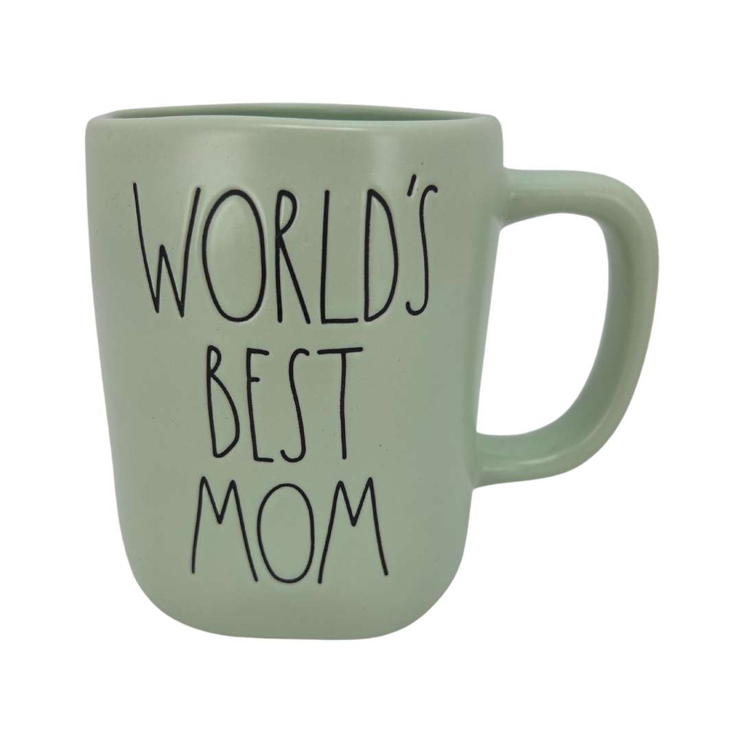 Rae Dunn Light Green “World's Best Mom” Coffee Mug – CanadaWide Liquidations