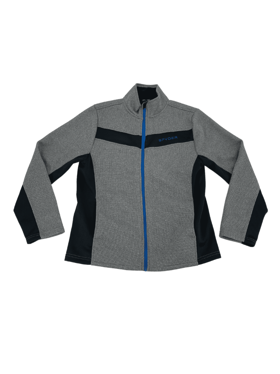 Spyder Boy's Grey & Black Zip Up Sweater – CanadaWide Liquidations