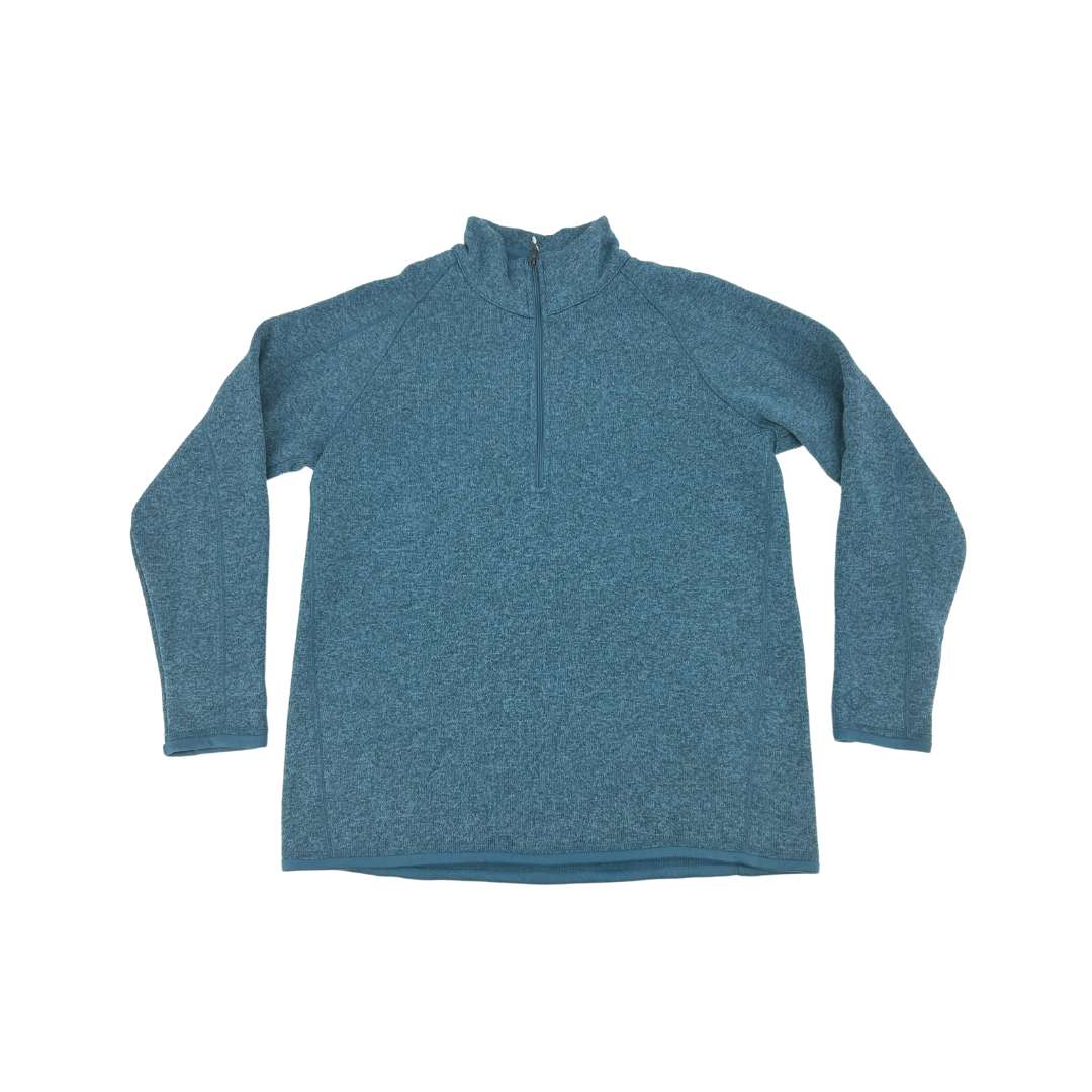 Storm Pack Ladies' Sweater Fleece Quarter Zip 1615824 (Blue, Medium) 