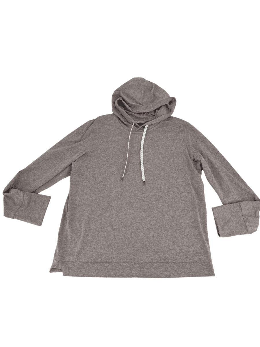B. Tuff Athletics print unisex hooded sweatshirt (ash) - Cowgirl