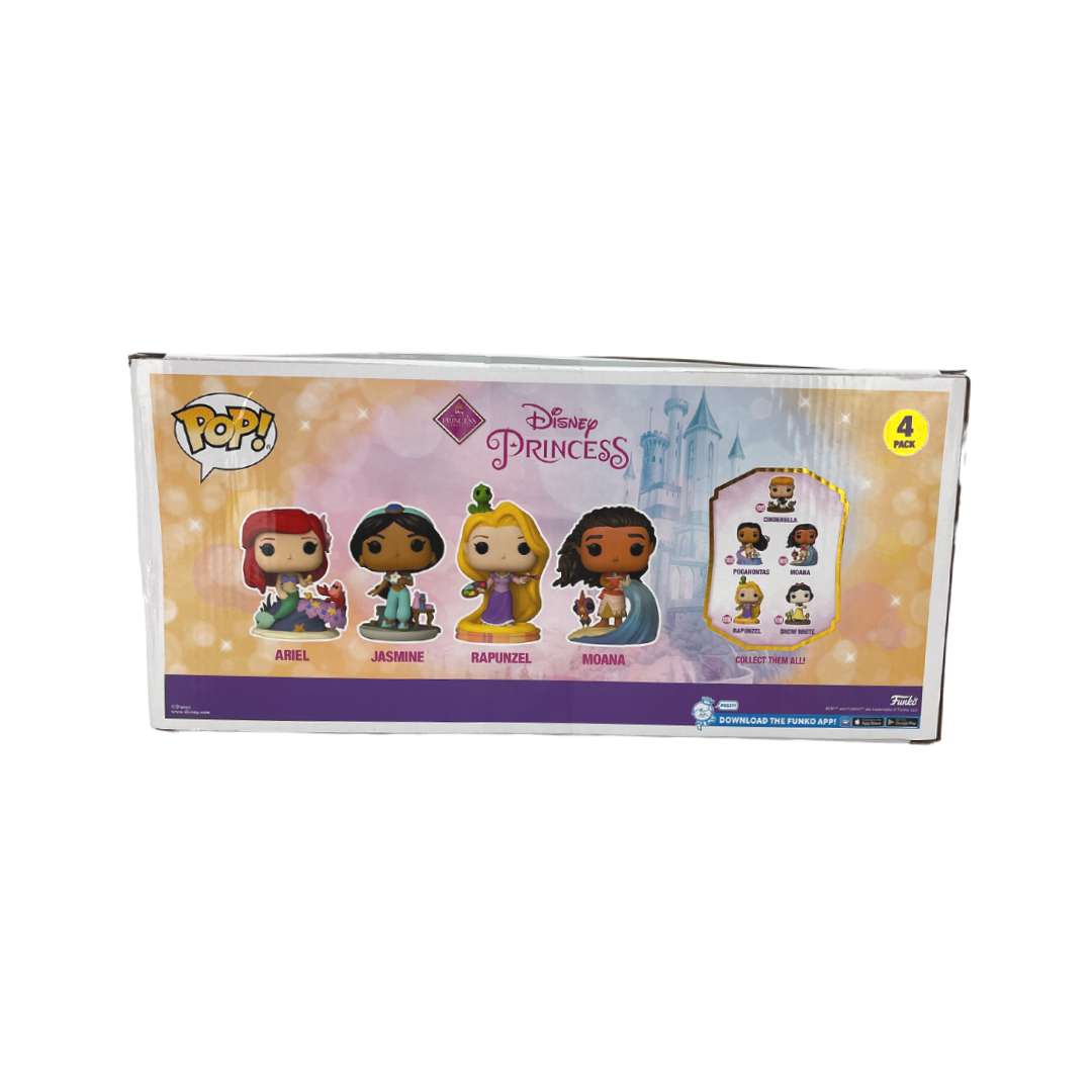 Funko Pop Disney Princess 4 Pack of Princess Vinyl Figures