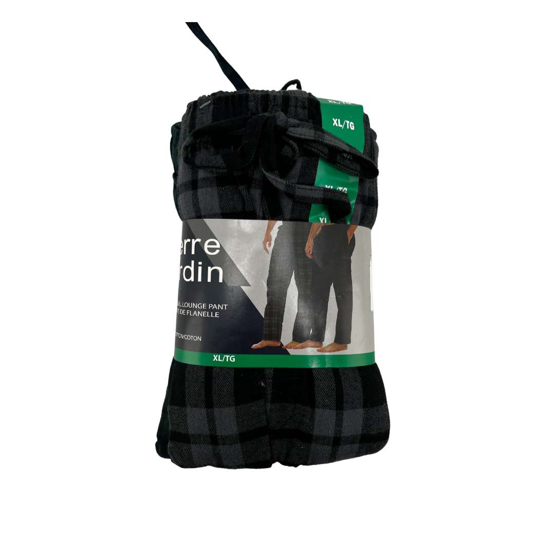 Pierre Cardin Men's Pajama Pant Set of 2 / Grey & Green Plaid – CanadaWide  Liquidations