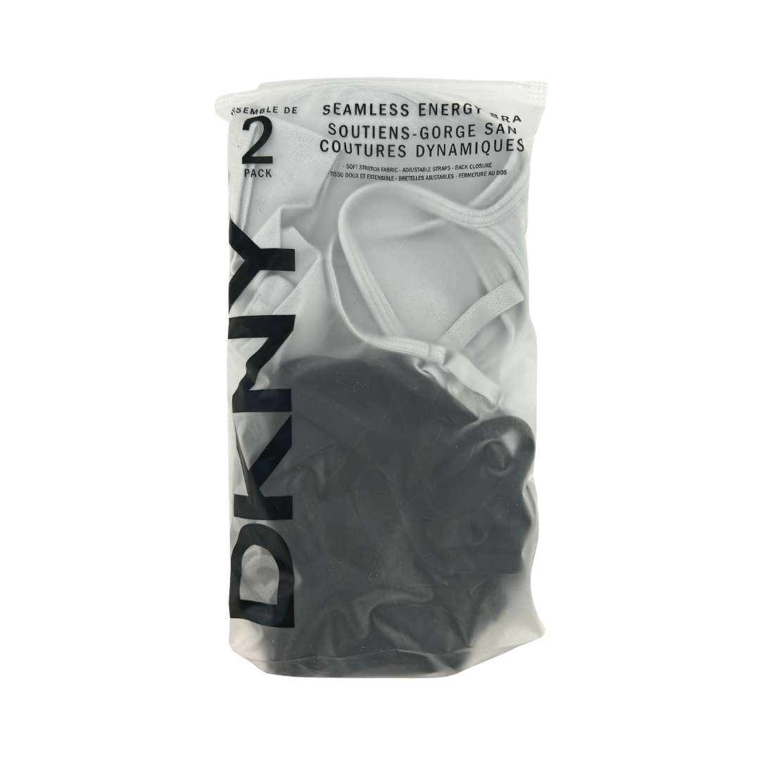 DKNY Women's Energy Seamless Bralette Everyday Comfort - 2 Pack