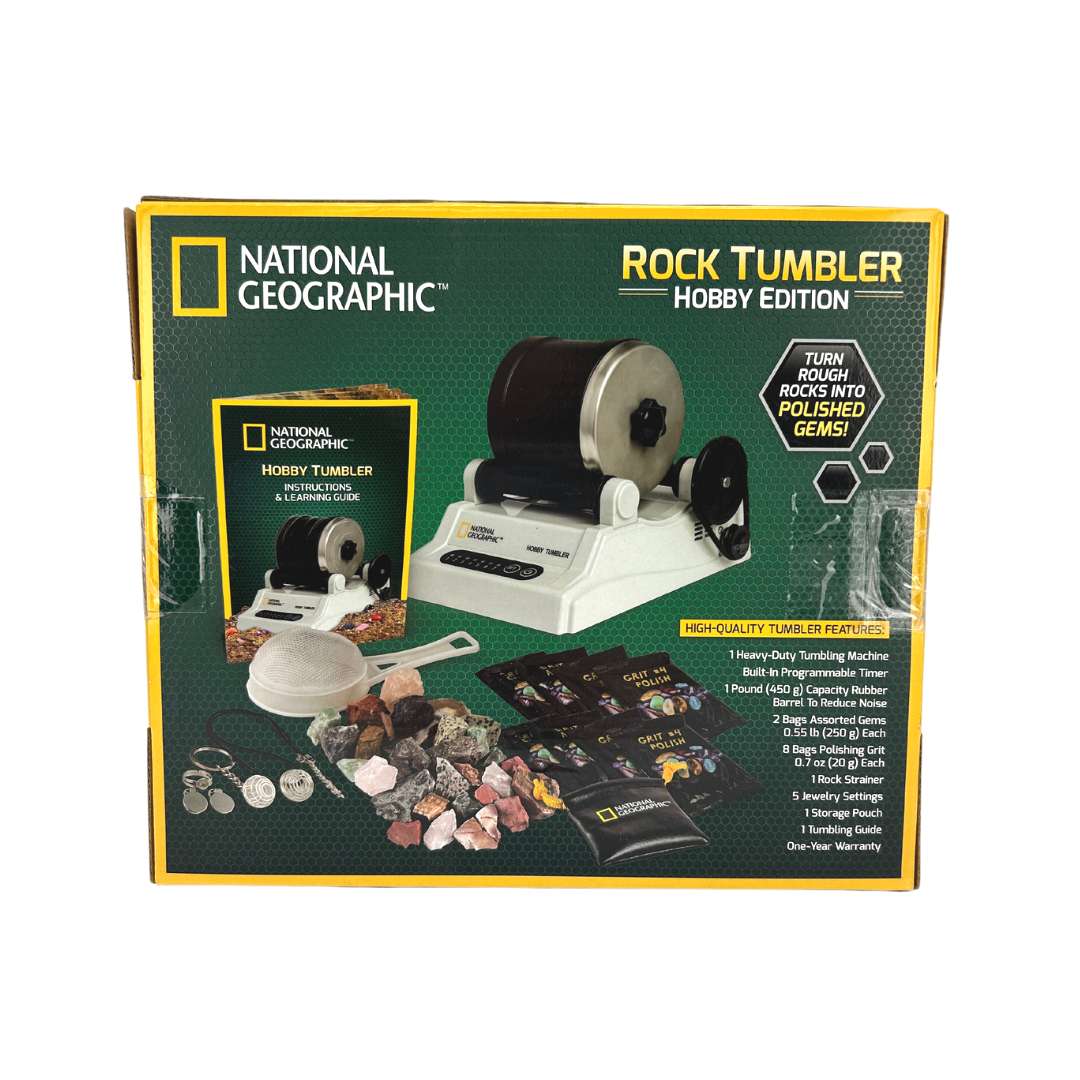  NATIONAL GEOGRAPHIC Rock Tumbler Kit – Hobby Edition