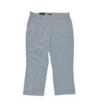 Hilary Radley Women’s Blue And White Striped Cropped Pants / Various Sizes