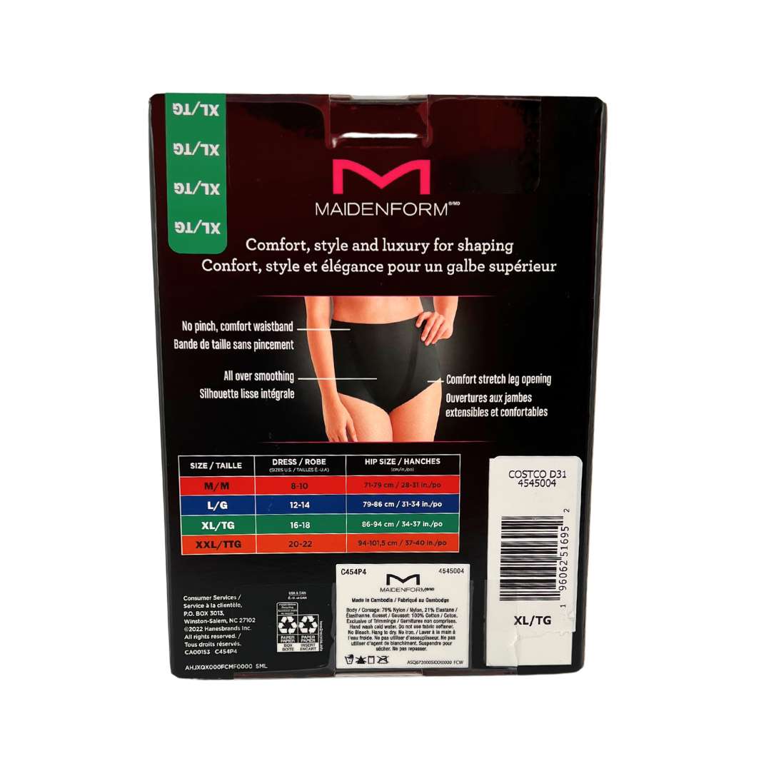 Maidenform Women's Microfiber Underwear Pack, Full Coverage