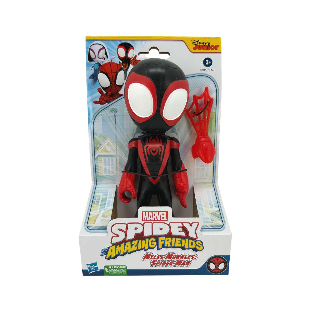 Disney Junior Marvel Spidey and his Amazing Friends Miles Morales:  Spider-Man Action Figure