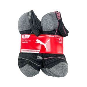 Puma Women's Grey Low Cut Socks
